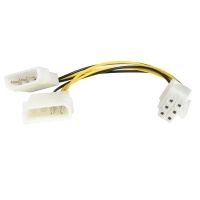 Startech 2x Molex a PCI Express - Cable Adaptador