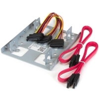 Startech Adaptador Bandeja Montaje 2 Uds. SSD De 2.5 pulgadas a 3.5 pulgadas - Adaptador Bandeja