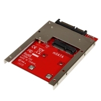 Startech Adaptador Conversor de SSD mSATA a SATA de 2.5 pulgadas - Convertidor