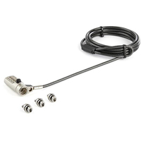 StarTech Cable Universal 3 En 1 Para Portátiles 2m - Cable Seguridad