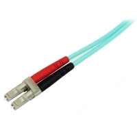Startech Dúplex Multimodo LC-LC 50/125 LSZH 3m Aguamarina - Cable Fibra Óptica