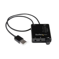 Startech Estéreo 91dB USB - Tarjeta de Sonido