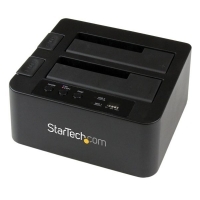 StarTech SDOCK2U33RE 2.5 pulgadas-3.5 pulgadas SATA/USB 3.0 Negra - Dock