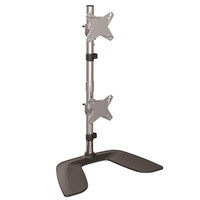 StarTech Soporte Vertical Para Dos Monitores de Hasta 27 pulgadas / Aluminio / VESA - Soporte Monitor