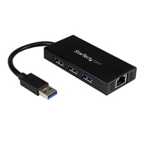 StarTech 3 Puertos USB 3.0 + 1 Red Ethernet Gigabit - HUB