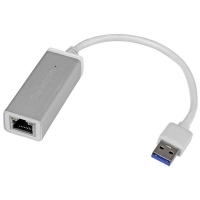 StarTech USB31000SA Ethernet Gigabit/USB 3.0 Plateado