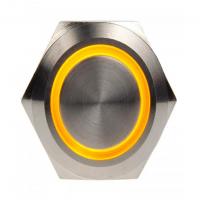 DimasTech 19mm LED Amaillo - Pulsador