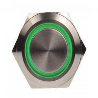Switch DimasTech 19mm - LED Verde