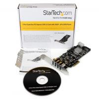 Startech Tarjeta PCI-Ex 4 Puertos USB 3.0 UASP - Adaptador