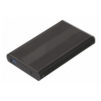 TooQ TQE-2524B HD 2.5 pulgadas SATA a USB Negro - Caja Externa