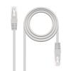 Cable Red Nanocable Latiguillo RJ45 LSZH Categoria 6 UTP 5m Gris