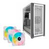 Bundle  Corsair 5000D Airflow White + Triple Pack SP120 RGB ELITE White