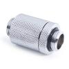 Adaptador Alphacool ES D-Plug 25.5mm M-M Cromado