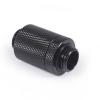 Adaptador Alphacool ES D-Plug 25.5mm M-M Negro