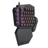Teclado Redragon Diti Gaming RGB Blue Switch Negro