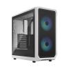 Caja/Torre Fractal Focus 2 RGB TG Blanco