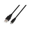 Cable Aisens USB 2.0 A-M a Micro B-M 0.8m