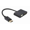 Adaptador Gembird HDMI M a VGA + HDMI
