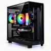 COOLPC Black IV - Ryzen 7 5700X / GeForce RTX 5070 12GB / 32GB / SSD 1TB / W11P