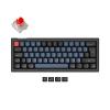 Teclado para Mac y Windows Keychron V4 ISO-ES RGB Hot-Swappable Switch K Pro Red