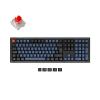 Teclado para Mac y Windows Keychron V6 ISO-ES RGB Hot-Swappable Switch  K Pro Red