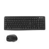 Combo Teclado/Ratón Coolbox Teclado + Ratón Wireless Negro
