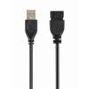 Cable Gembird USB 2.0 AM a AF 1.8m