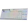 Teclado Redragon Horus 621 Gaming RGB Wireless Switch Red Blanco