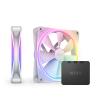 Ventilador NZXT F140 RGB Duo 140mm Dual Pack Blanco + Controlador RGB