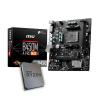 Pack  AMD Ryzen 5 4650G 4.2GHz Tray + MSI B450M-A PRO