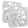 Ventilador Corsair RS140 PWM 140mm Dual Pack Blanco