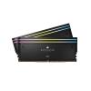 Memoria DDR5 Corsair Dominator Titanium RGB 32GB 2x16GB 6600MHz CL32 XMP Negro