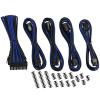Kit Cables CableMod Classic ModMesh Serie 8+6 Negro Azul