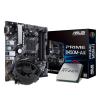 Pack  AMD Ryzen 5 5600X 4.6GHz Tray + Asus Prime B450M-A II