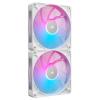 Ventilador Corsair RX140 MAX RGB Dual Pack Blanco