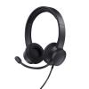 Auriculares Trust Ayda USB ENC Negro