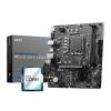 Pack Intel Core i5-12400 4.4GHz Tray + MSI PRO H610M-E D4