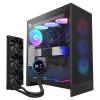 Pack  NZXT H7 Flow RGB 2024 Negro + NZXT Kraken Elite 360 RGB LCD Display Negro