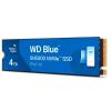 Disco Duro M.2 Western Digital Blue SN5000 4TB PCIe Gen4 x4 NVMe SSD