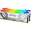 Memoria DDR5 Kingston Fury Renegade RGB 48GB 2x24GB 8400MHz CL40 XMP Blanco CUDIMM