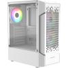 Caja/Torre COOLPC Shadow Core ARGB Blanco