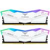 Memoria DDR5 Team Group T-Force Delta RGB 32GB 2x16GB 6400MHz CL32 EXPO-XMP Blanco