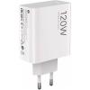 Cargador USB Xiaomi 120W HyperCharge Combo (1xUSB-A) + Cable (USB A-C)
