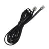 Cable Iggual RJ-11 2m Negro Para Cajón Iron