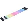 Cable Extensión  Lian Li Strimer Wireless ARGB 3 x 8 Pines Para GPU Blanco