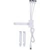 Hub Lian Li Conector USB 2.0 Macho A 3 Hembra Blanco