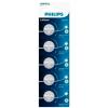 Pack Accesorio Philips Pila Botón Litio CR2032P5/01B Lithium 3V 5 Unidades