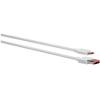 Cable USB Xiaomi 6A Tipo C A Tipo A 1m Blanco