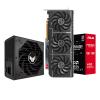 Pack Asus Prime RX 9070 XT OC 16GB + TUF Gaming 850W Gold