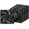 Ventilador Artic P12 Pro LN 120mm Pack 5 Uds. Negro